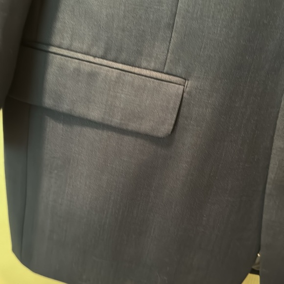 NWOT Mens Navy Blue blazer by Michael Strahan. Size 42 regular. - Picture 2 of 12